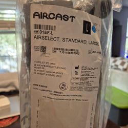 AIRCAST RIGHT LEG LARGE 