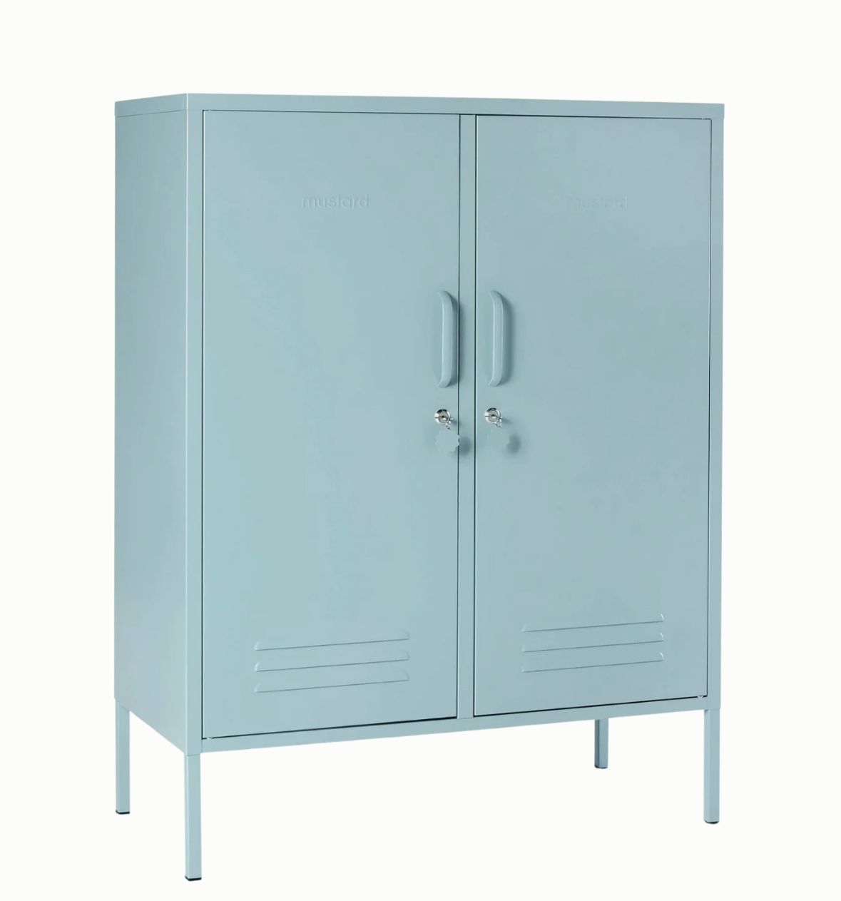 Mustard Made Midi Locker With Baskets - Ocean