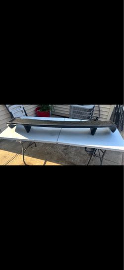 Carbon fiber spoiler