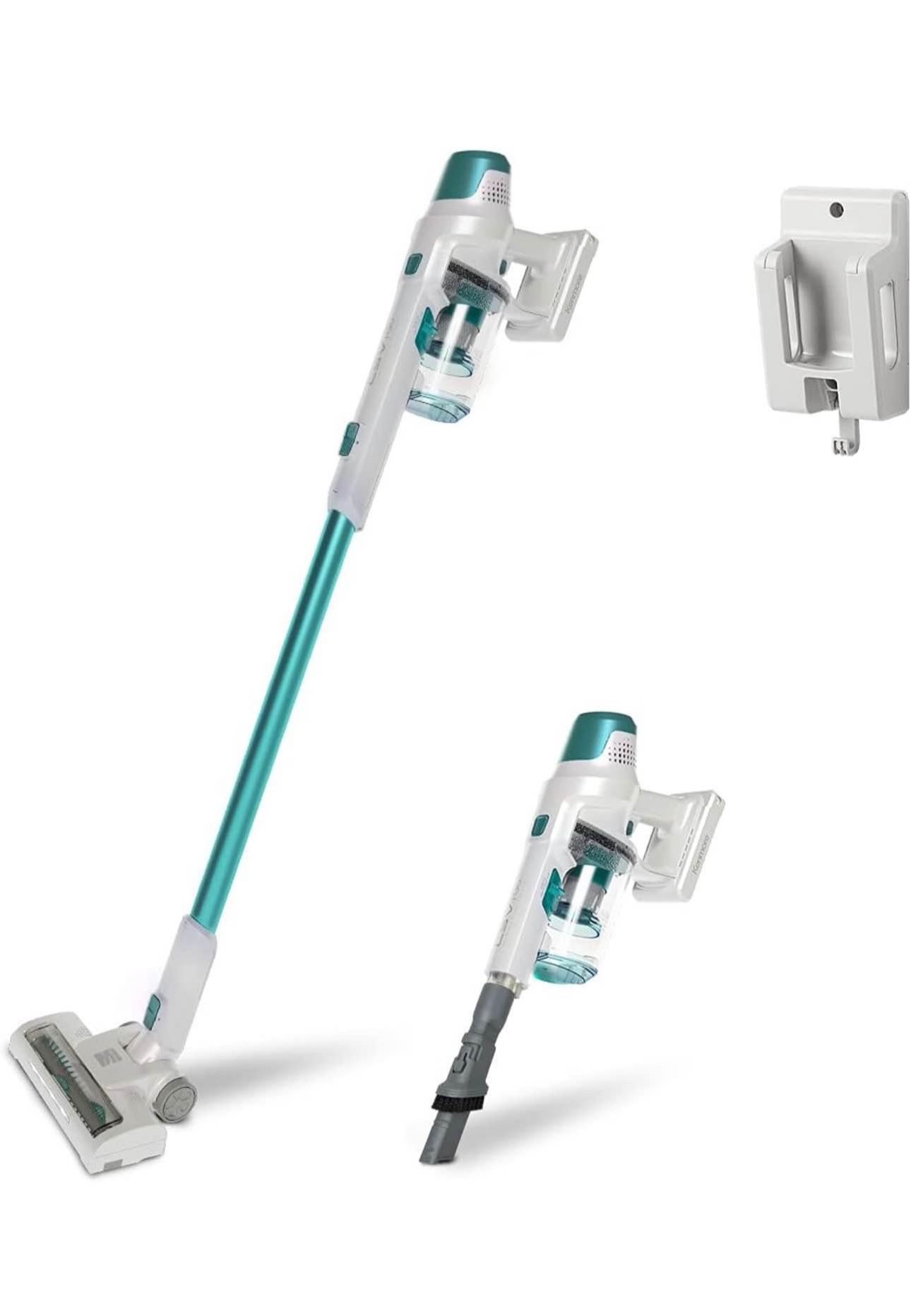 Cordless Stick Vacuum Lightweight Cleaner 2-Speed Power Suction LED Headlight 2-in-1 Handheld