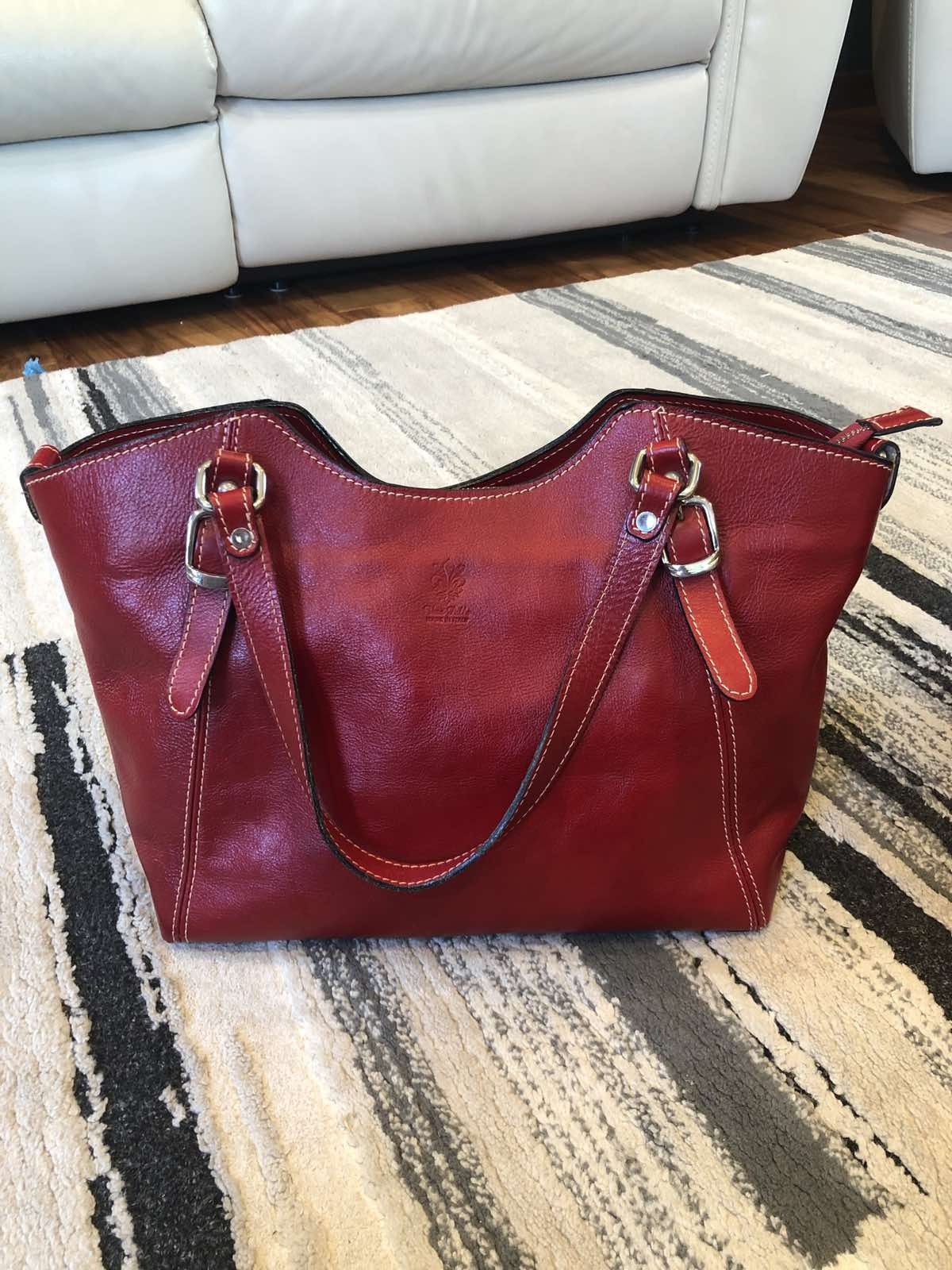 Italian leather purse