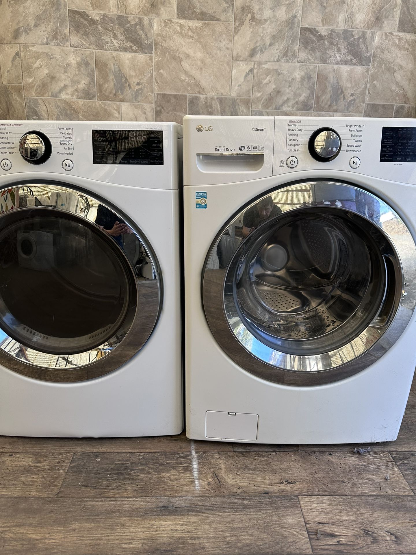 LG Washer And Dryer Gas