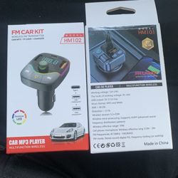 Brand New Bluetooth/ Charger Play Music In Your Car From Your Phone 
