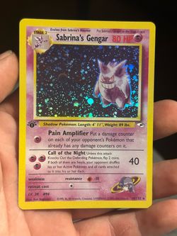 1ST ED HOLO POKEMON TCG