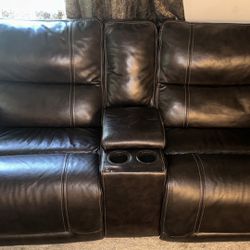 Leather Recliner 2 Seat Couch