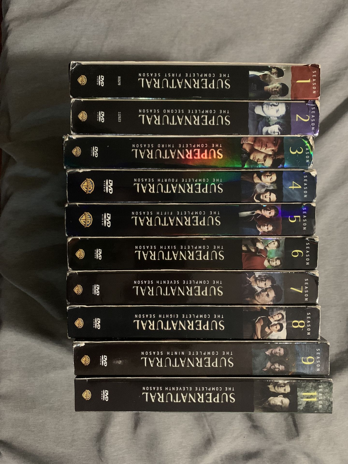 Supernatural Seasons 1-9 And 11 (DVD)