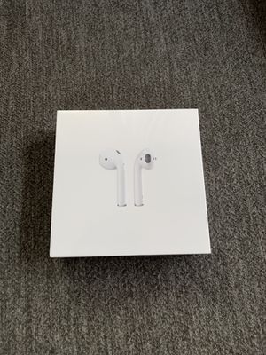 Photo Apple Air Pods (Wired Charging Case) Sealed!!!! Brand New!!! No Low Ballers.! Will Be Ignored.!!!