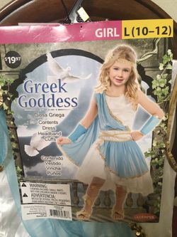 Greek Goddess Halloween costume