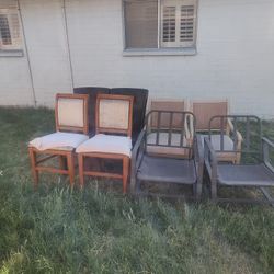 Pairs Of Chairs-lot Of 4
