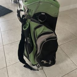 Sun mountain golf cart bag with double shoulder strap  