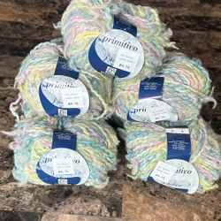 Bertagna Filati Primitivo Yarn-7 Balls In This Listing-Merino Wool Blend So Soft