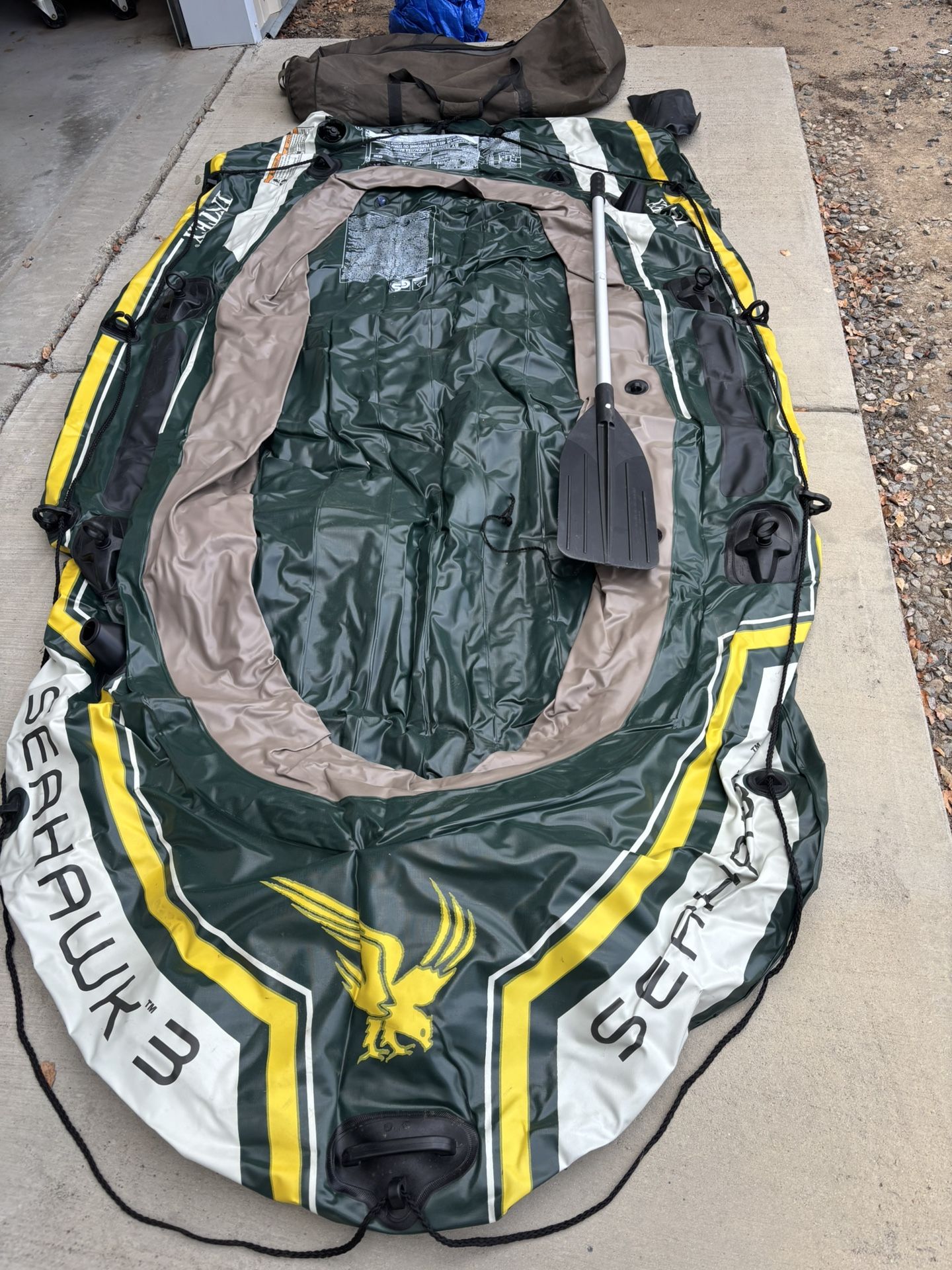 Intex Seahawk 3 Inflatable Boat/Raft