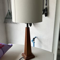 MCM Wooden Lamp