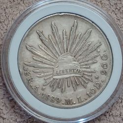 8 Reales Seca Alamos 1889