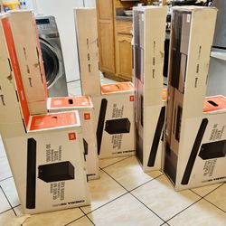 JBL Cinema SB595 3.1.2 Soundbar Home Theater Upgrade System – Dolby Atmos, Wireless Subwoofer, 430W Bass