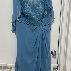 Blue Dress Gown