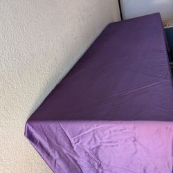 "Eggplant" CV Linens Satin 120" Round (6) Table Cloths