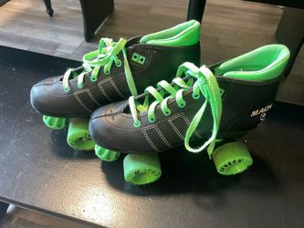Vintage mock five rollerskates