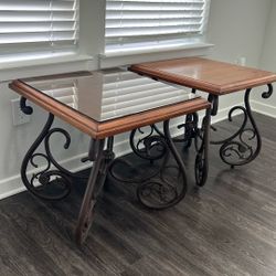 End Tables, Coffee Table, and High Top Dining Table 