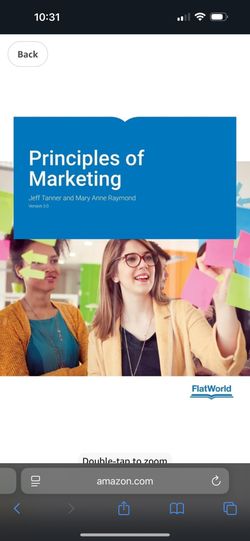 Principles Of Marketing College Course Book