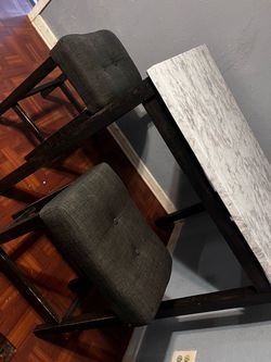 Table with two stools