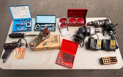 Mixed Tool Lot – Hand Tools & Power Tools