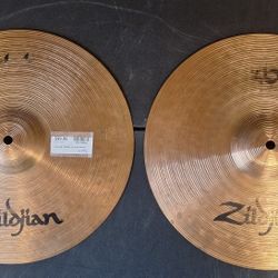 ZILDJIAN CYMBALS 14" HI-HAT SET T/B 