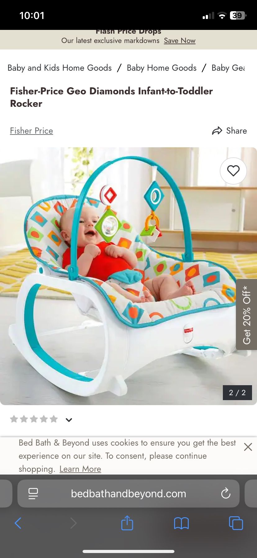 Fisher Price Infant To Toddler Rocker 