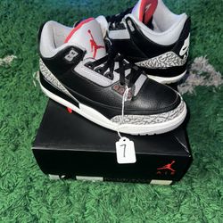 Jordan 3 Black Cement 2018