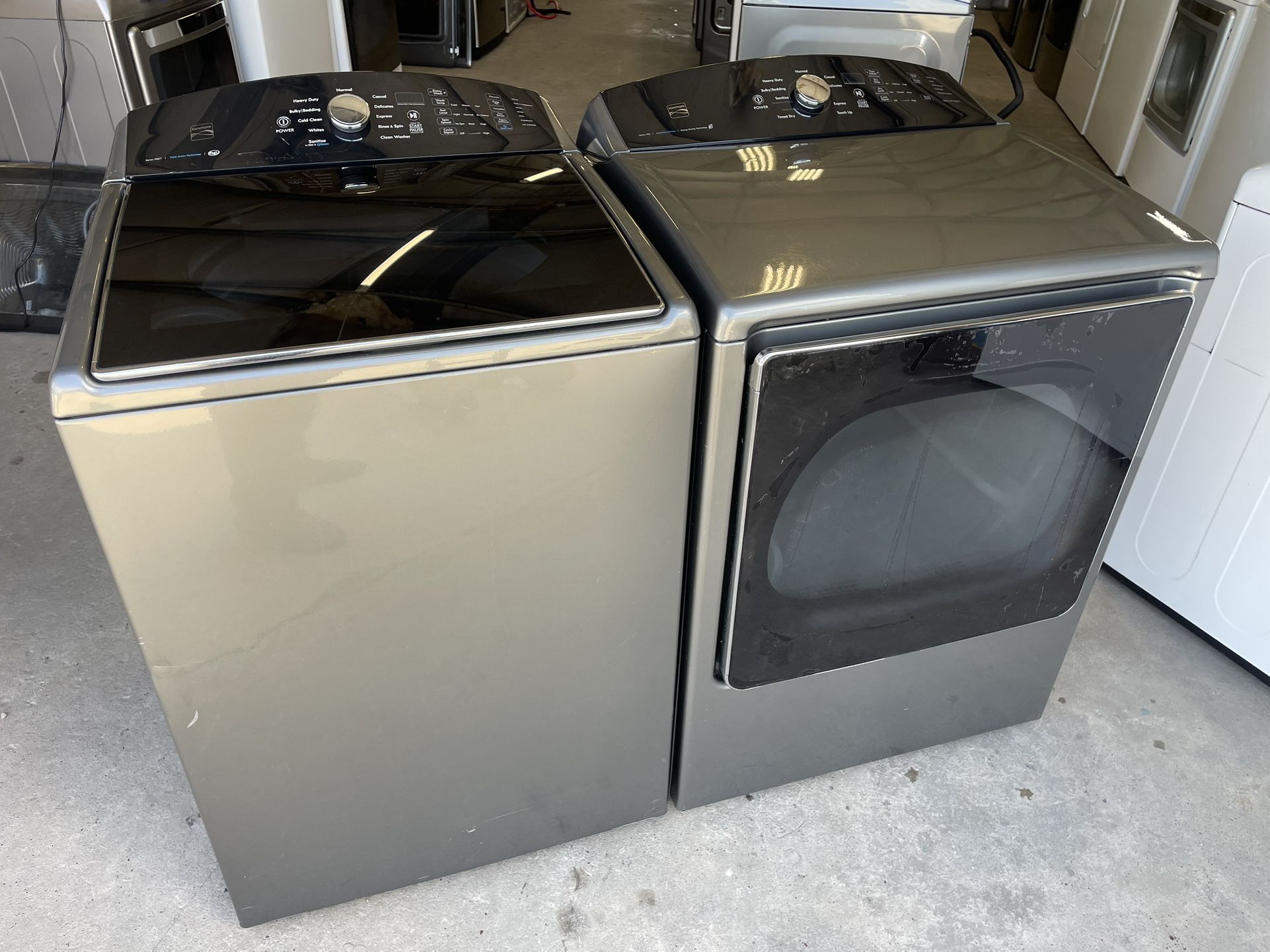Kenmore XL TopLoad washer And GAS Dryer