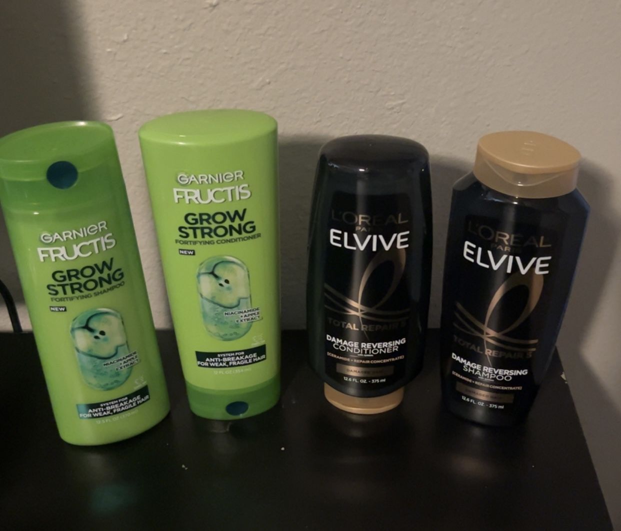 shampoo and conditioner