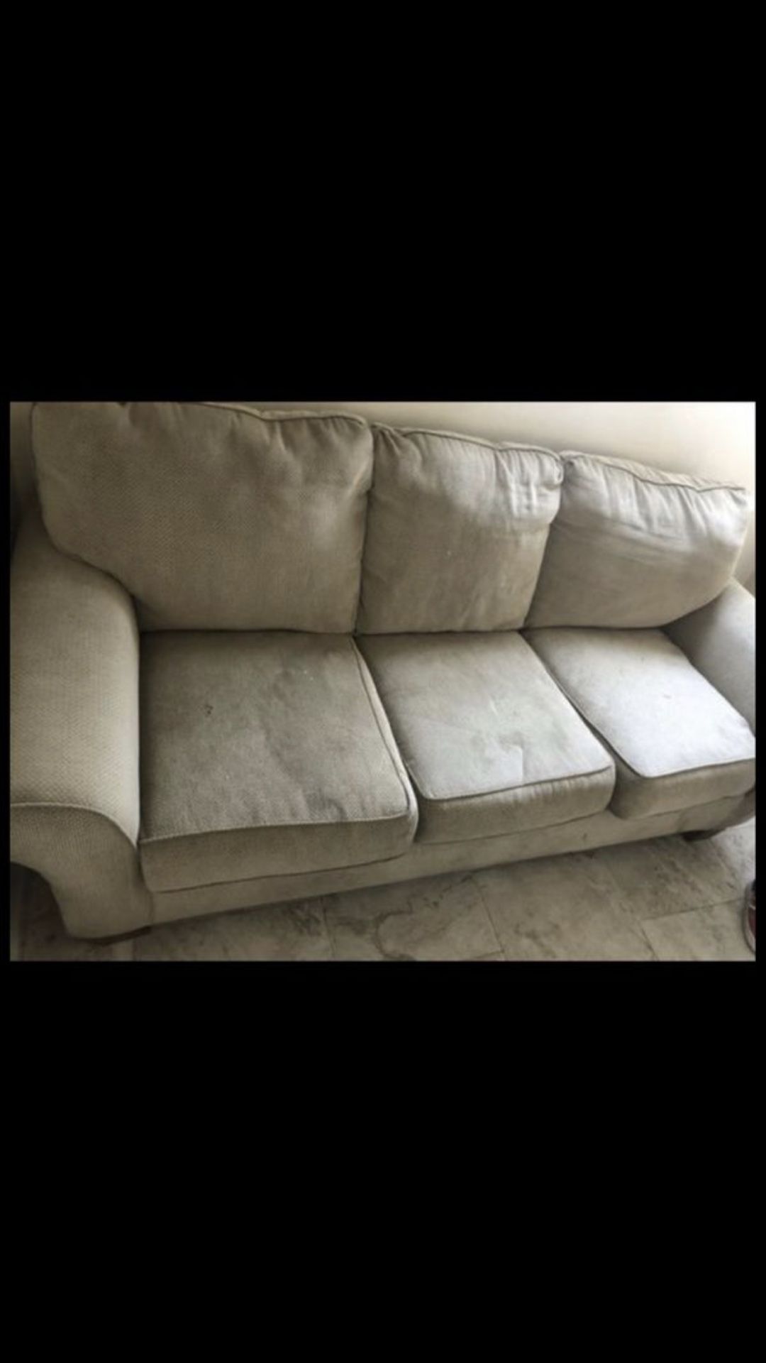Tan couch
