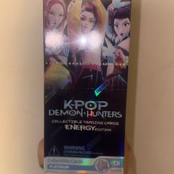Kpop Demon Hunters collectible Trading Card Game - Energy Edition 