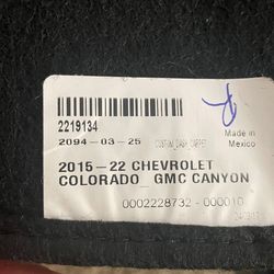 Chevrolet Chevy Colorado GMC Canyon Dashmat