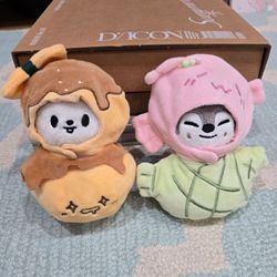 Skzoo plush doll clothes Asian food costume fish ball taiyaki 10cm 

Asian street food snacks

Doll plush clothes costumes