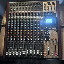 Tascam Model 16 Multitrack Live Recording Console