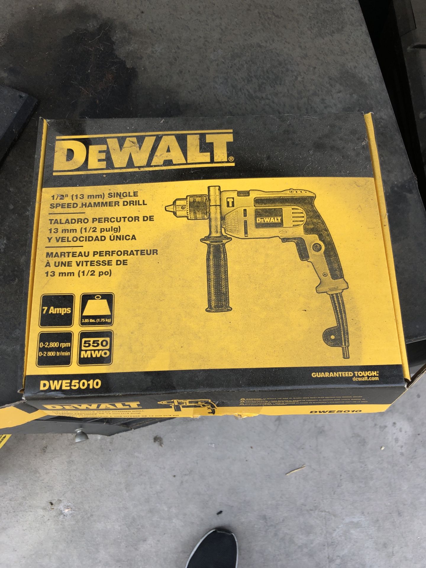 Dewalt DWE5010 hammer drill with bits for Sale in Los Angeles, CA OfferUp