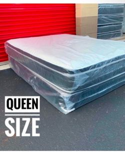 Queen Mattress Set PillowTop – Brand New –  Same Day Delivery Available 🚚