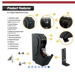 Speed Vault Quick Access Safe