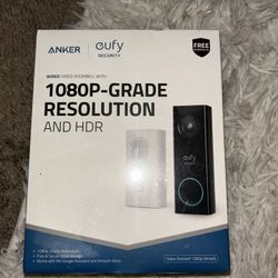 Ring Video Doorbell With 1080p Resolution