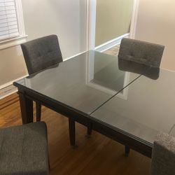 ASHLEY DINING TABLE SET - 10 Piece