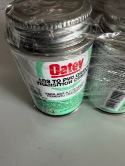 4 oz. ABS to PVC Transition Cement