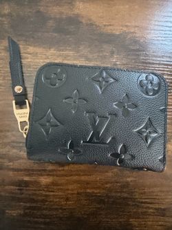 Louis Vuitton Monogram Empreinte Key Pouch / Zip Card Holder