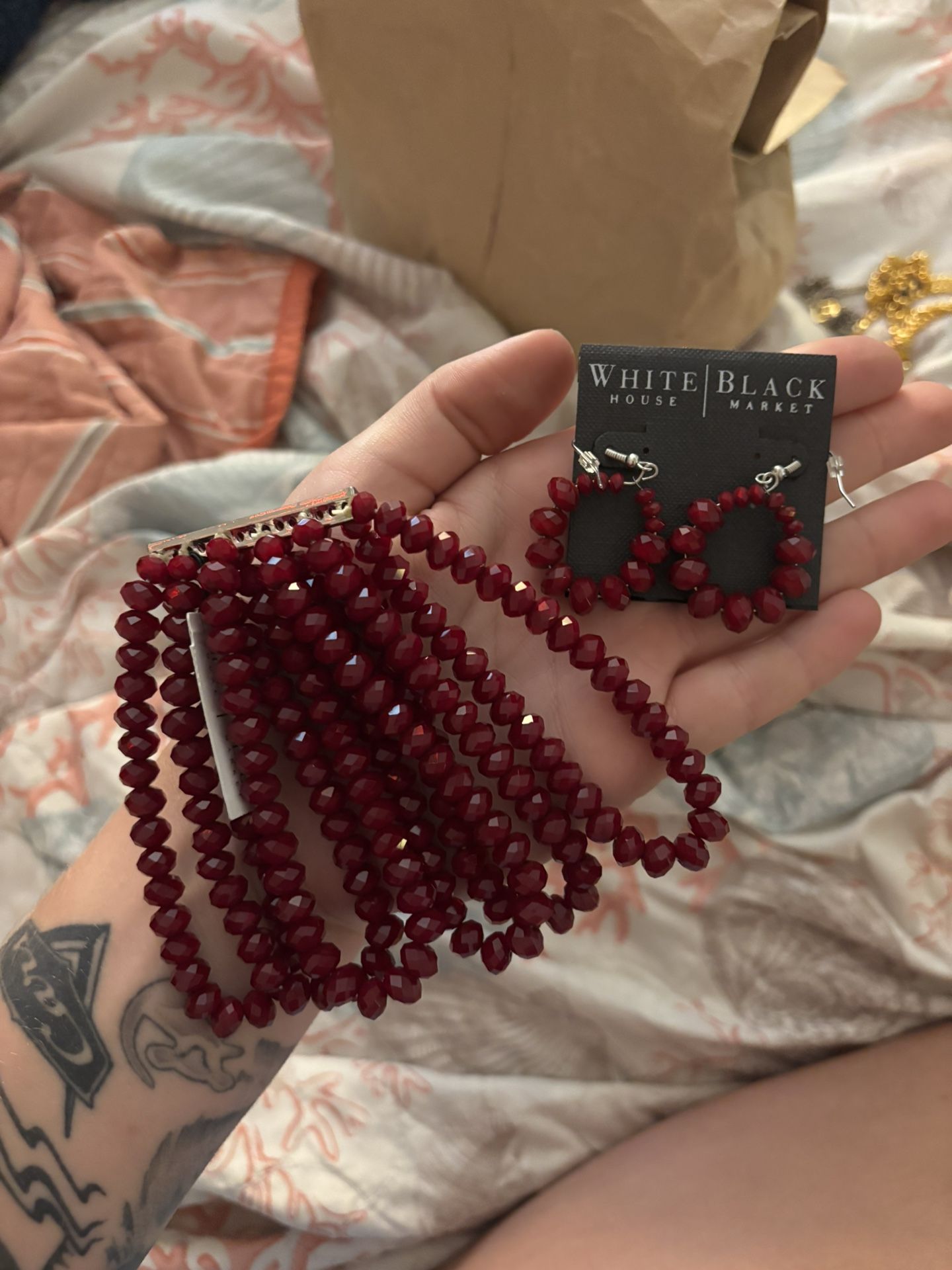 New Earrings & Bracelet
