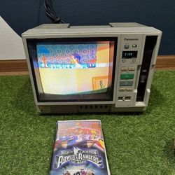 Vintage 1989 Ag-500r Panasonic Portable Monitor/ Vhs Player Works like new