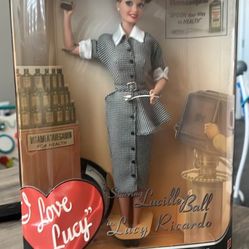 Vintage I Love Lucy Barbie In Original Box