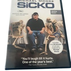 Sicko (DVD, 2007) Michael Moore  Immerse yourself in the captivating world of Michael Moore's Sicko. This DVD is a must-have for all movie enthusiasts