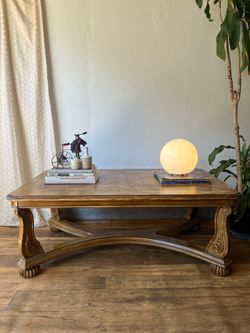Vintage Solid Wood Coffee Table - JDI/Klaussner