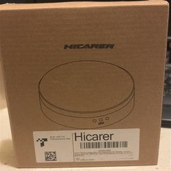 Hicarer Rotating Display Stand 360 Degree Motorized Turntable Stand