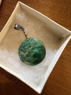 Natural Eliat stone pendant 
